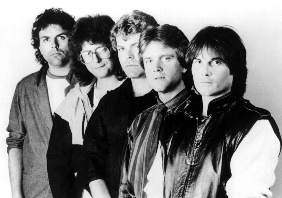 Survivor, foto: Jim Marshall. Distributed by Scotti Brothers Records